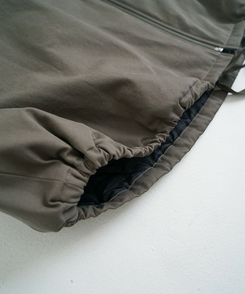 Mochi モチ Mochi公式 Mochi通販 Mochi服 Mochiツイッター Mochiインスタ finx gabardine coat [dark moss green]