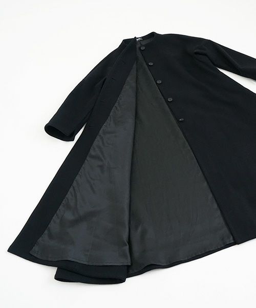 Mochi モチ Mochi公式 Mochi通販 Mochi服 Mochiツイッター Mochiインスタ a-line coat [black]