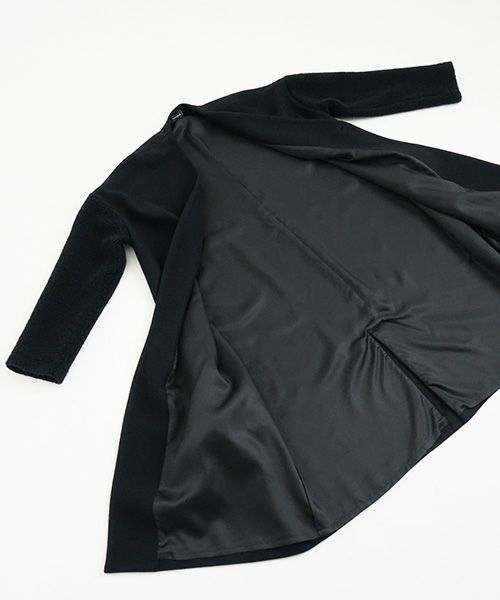 Mochi モチ Mochi公式 Mochi通販 Mochi服 Mochiツイッター Mochiインスタ a-line coat [black]