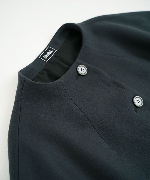 Mochi モチ Mochi公式 Mochi通販 Mochi服 Mochiツイッター Mochiインスタ a-line coat [dark moss grey]