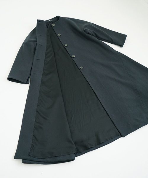 Mochi モチ Mochi公式 Mochi通販 Mochi服 Mochiツイッター Mochiインスタ a-line coat [dark moss grey]