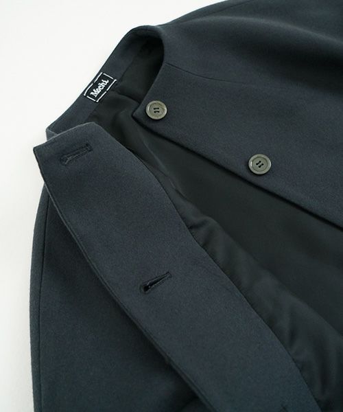 Mochi モチ Mochi公式 Mochi通販 Mochi服 Mochiツイッター Mochiインスタ a-line coat [dark moss grey]