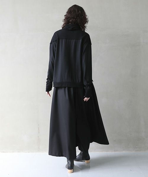 Mochi.モチ.turtleneck knit [black]