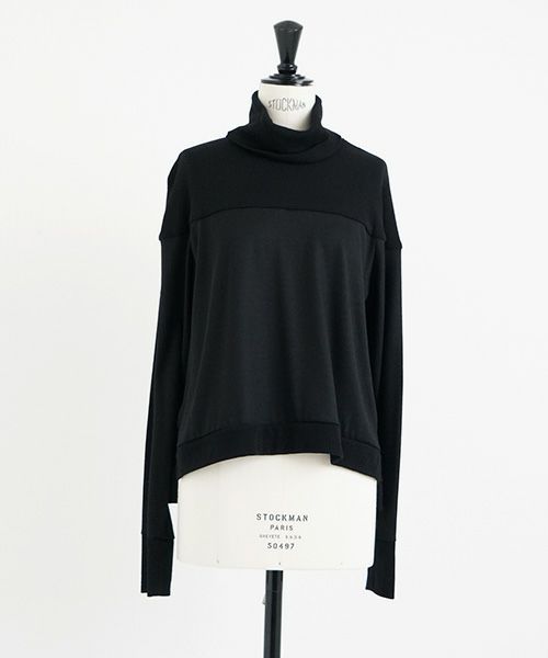 Mochi.モチ.turtleneck knit [black]