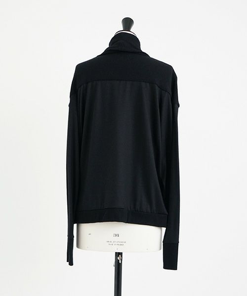 Mochi.モチ.turtleneck knit [black]