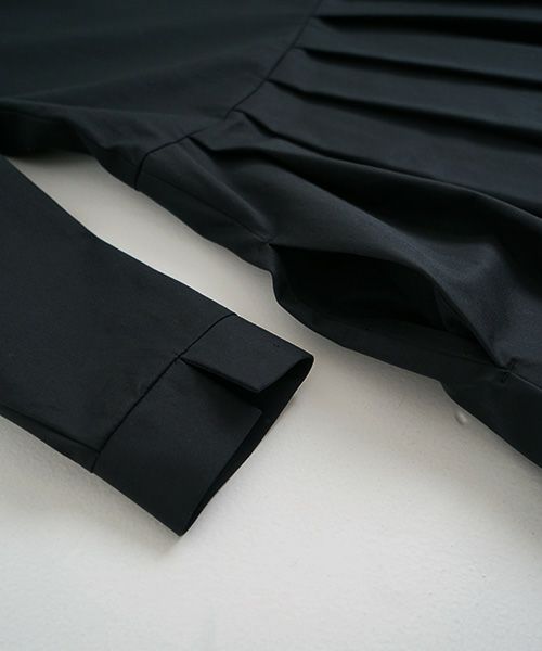 Mochi モチ Mochi公式 Mochi通販 Mochi服 Mochiツイッター Mochiインスタ hight neck tuck dress [black]