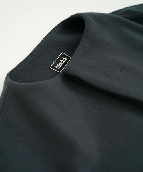 Mochi モチ Mochi公式 Mochi通販 Mochi服 Mochiツイッター Mochiインスタ no collar coat [black]