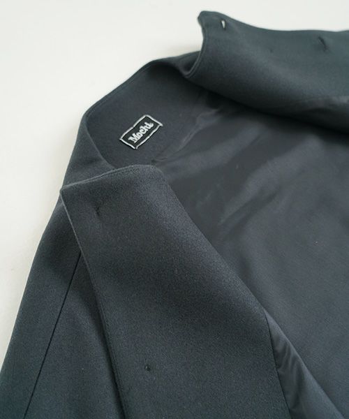 Mochi モチ Mochi公式 Mochi通販 Mochi服 Mochiツイッター Mochiインスタ no collar coat [black]