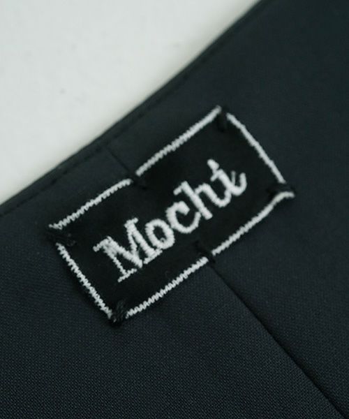 Mochi.モチ.v-neck dress [dark moss grey]