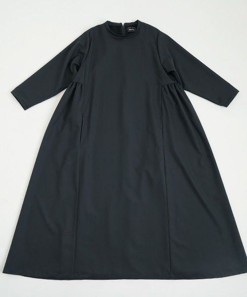 Mochi モチ Mochi公式 Mochi通販 Mochi服 Mochiツイッター Mochiインスタ trapeze dress  [dark moss grey]