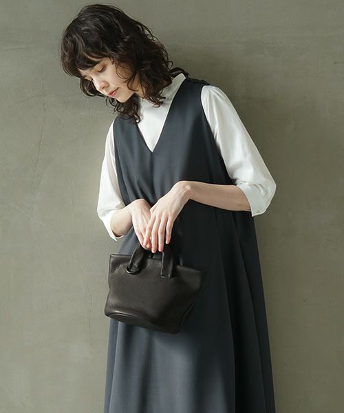 Mochi.モチ.mini toto bag  [black]