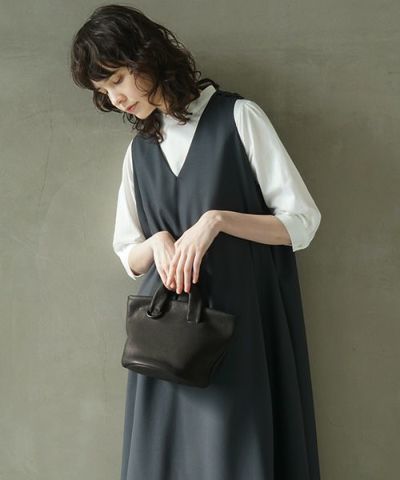 Mochi モチ mini toto bag [black]