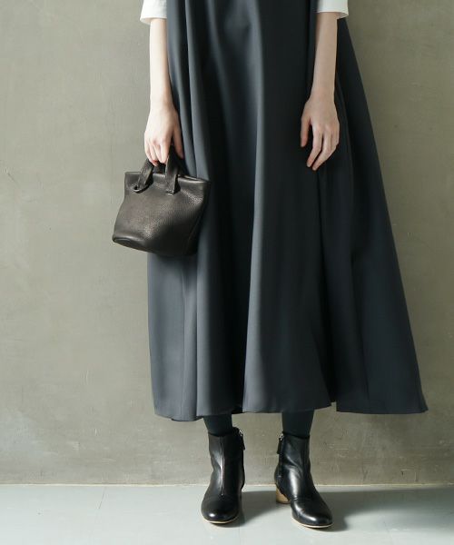 Mochi.モチ.mini toto bag  [black]