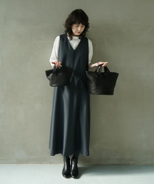 Mochi.モチ.mini toto bag  [black]