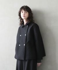 Mochi.モチ.quilted jacket  [black]