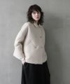 Mochi モチ quilted jacket [off beige] 
