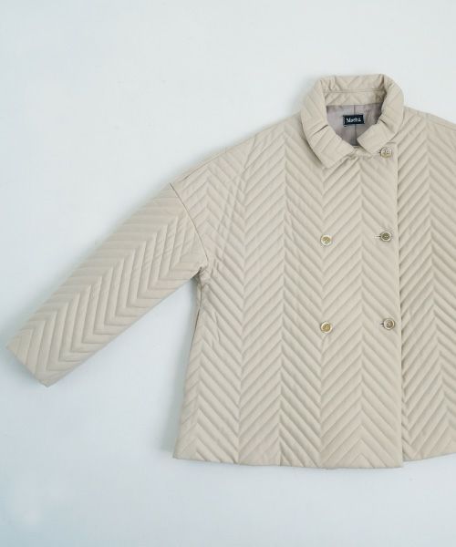 Mochi モチ Mochi公式 Mochi通販 Mochi服 Mochiツイッター Mochiインスタ quilted jacket  [off beige]