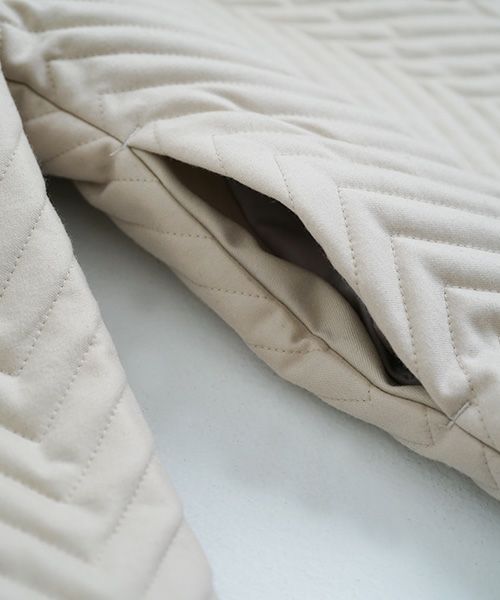 Mochi モチ Mochi公式 Mochi通販 Mochi服 Mochiツイッター Mochiインスタ quilted jacket  [off beige]