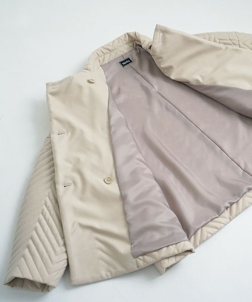 Mochi モチ Mochi公式 Mochi通販 Mochi服 Mochiツイッター Mochiインスタ quilted jacket  [off beige]