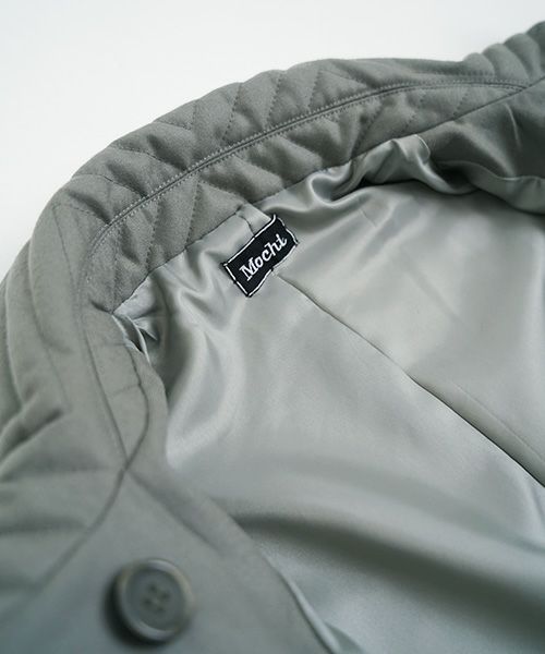 Mochi モチ Mochi公式 Mochi通販 Mochi服 Mochiツイッター Mochiインスタ quilted jacket  [green grey]