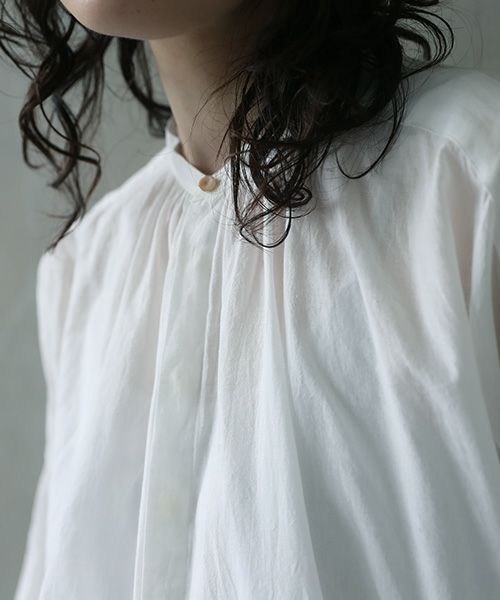 suzuki takayuki.スズキタカユキ.khadi shirt Ⅱ [T001-14-2/off white]