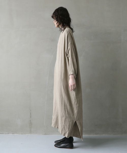 suzuki takayuki.スズキタカユキ.peasant dress Ⅱ [A241-21/walnut]
