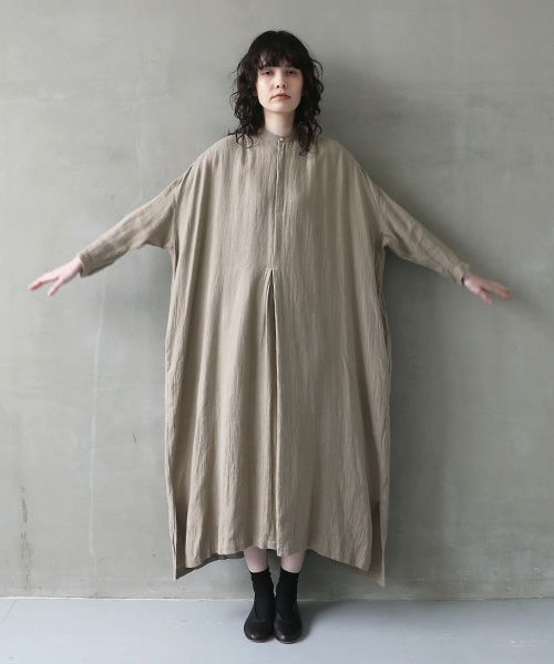 suzuki takayuki.スズキタカユキ.peasant dress Ⅱ [A241-21/walnut]