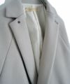 suzuki takayuki.スズキタカユキ.short coat [A241-22/ice grey]