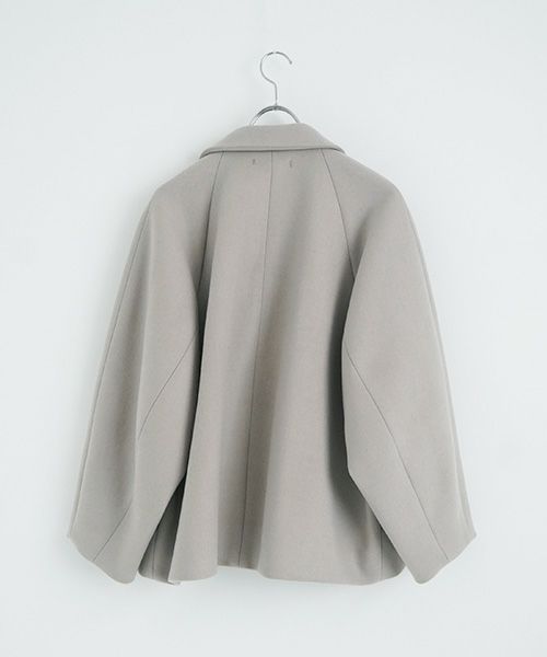 suzuki takayuki スズキタカユキ 通販 ドレス ブラウス スカート パンツ short coat [A241-22/ice grey]