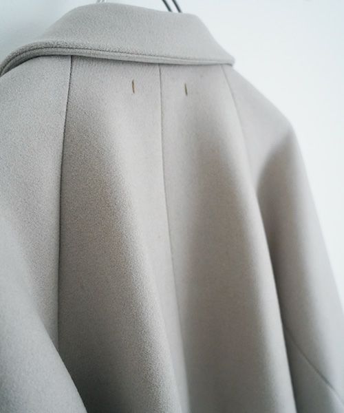 suzuki takayuki スズキタカユキ 通販 ドレス ブラウス スカート パンツ short coat [A241-22/ice grey]