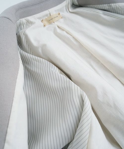 suzuki takayuki スズキタカユキ 通販 ドレス ブラウス スカート パンツ short coat [A241-22/ice grey]