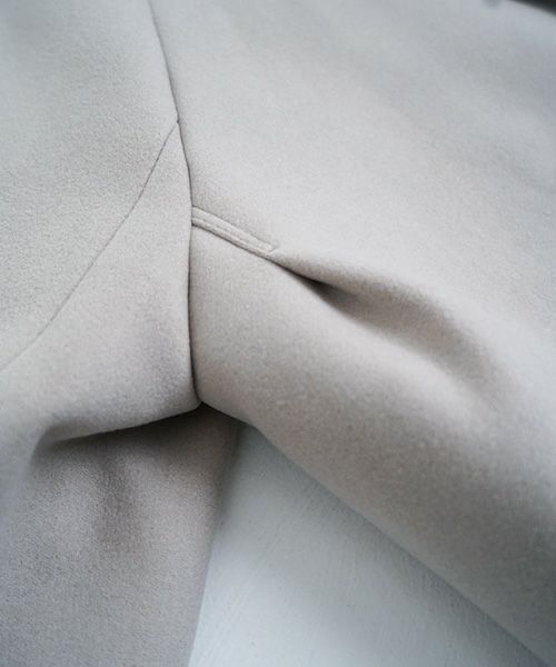 suzuki takayuki スズキタカユキ 通販 ドレス ブラウス スカート パンツ short coat [A241-22/ice grey]