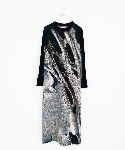 HATRA ハトラ Weld Knit Robe [silver]