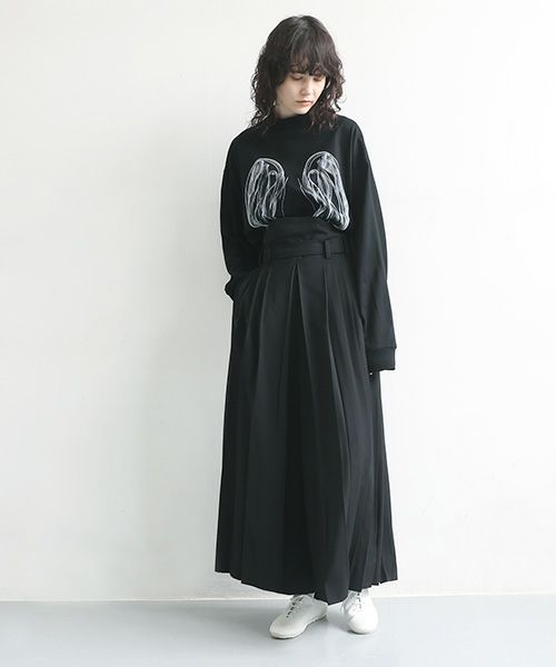 HATRA ハトラ Hak Pleats Pants [black]