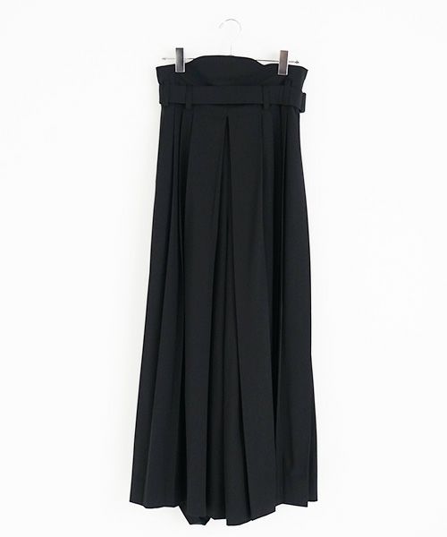 HATRA.ハトラ.Hak Pleats Pants [black]