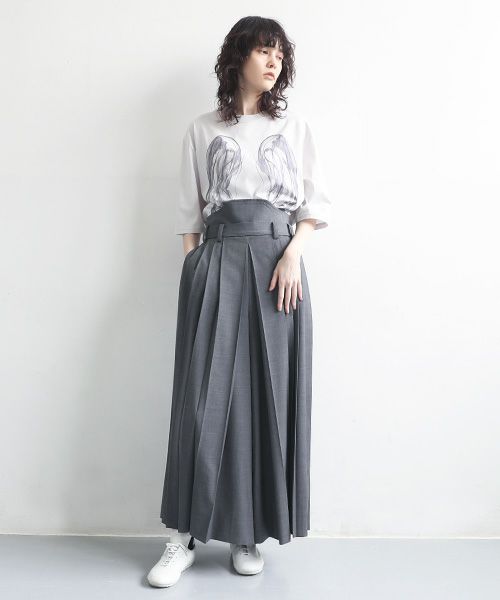 HATRA.ハトラ.Hak Pleats Pants [grey]
