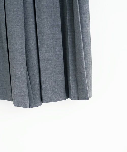 HATRA.ハトラ.Hak Pleats Pants [grey]
