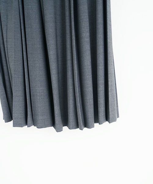HATRA.ハトラ.Hak Pleats Pants [grey]