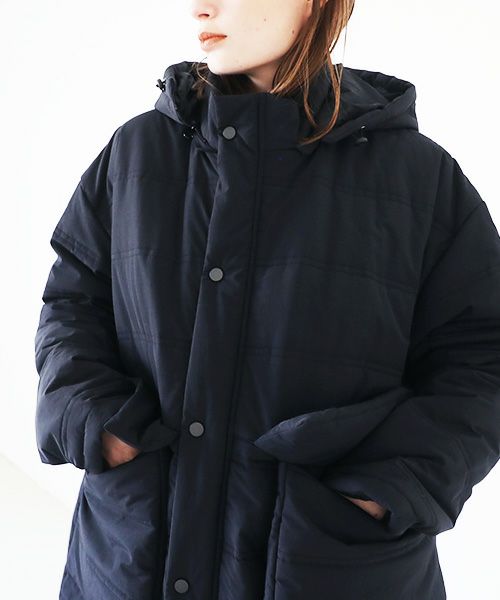 HENRIK VIBSKOV.ヘンリックヴィブスコフ.LONG DOWN COAT [Caviar]