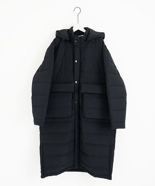 HENRIK VIBSKOV ヘンリックヴィブスコフ LONG DOWN COAT [Caviar]