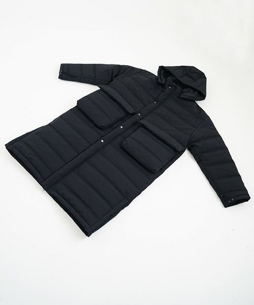 HENRIK VIBSKOV ヘンリックヴィブスコフ LONG DOWN COAT [Caviar] HENRIK VIBSKOV店舗 HENRIK VIBSKOV取扱 HENRIK VIBSKOV通販