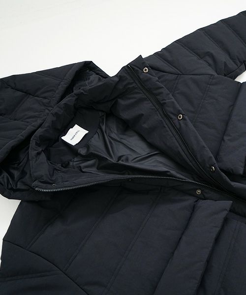 HENRIK VIBSKOV ヘンリックヴィブスコフ LONG DOWN COAT [Caviar] HENRIK VIBSKOV店舗 HENRIK VIBSKOV取扱 HENRIK VIBSKOV通販