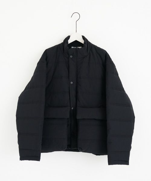 HENRIK VIBSKOV ヘンリックヴィブスコフ SHORT DOWN JACKET [Caviar]