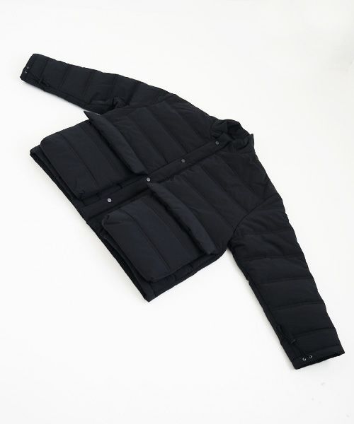 HENRIK VIBSKOV ヘンリックヴィブスコフ SHORT DOWN JACKET [Caviar] HENRIK VIBSKOV店舗 HENRIK VIBSKOV取扱 HENRIK VIBSKOV通販