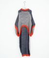 HENRIK VIBSKOV.ヘンリックヴィブスコフ.TOMATO KNIT DRESS [Navy Red Beige]