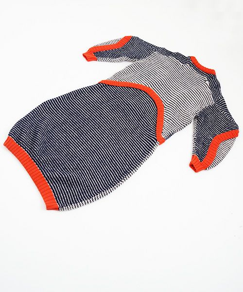 HENRIK VIBSKOV ヘンリックヴィブスコフ KNIT SWEAT DRESS [Navy Red Beige] HENRIK VIBSKOV店舗 HENRIK VIBSKOV取扱 HENRIK VIBSKOV通販