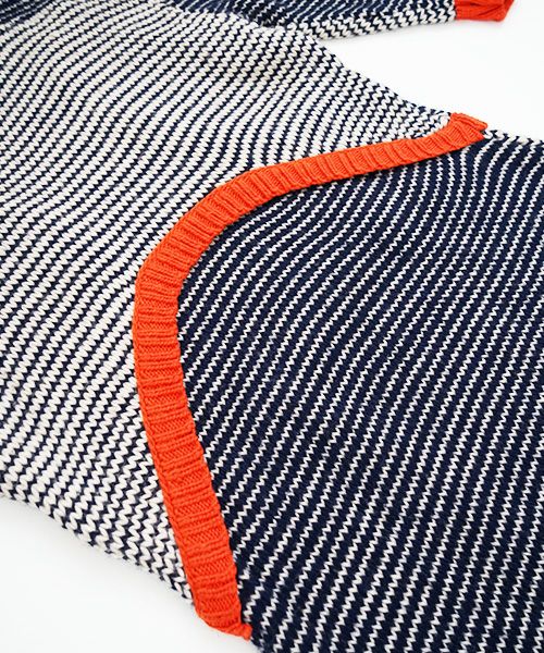 HENRIK VIBSKOV ヘンリックヴィブスコフ KNIT SWEAT DRESS [Navy Red Beige] HENRIK VIBSKOV店舗 HENRIK VIBSKOV取扱 HENRIK VIBSKOV通販