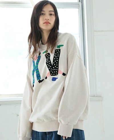 HENRIK VIBSKOV.HV CHARACTERS SWEAT[WHITE]_