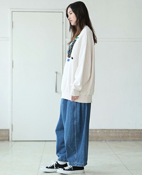 HENRIK VIBSKOV.HV CHARACTERS SWEAT[WHITE]_