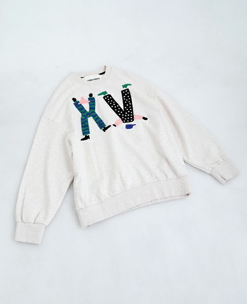 HENRIK VIBSKOV.HV CHARACTERS SWEAT[WHITE]_